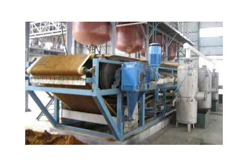 Belt filter dehydration process Belt filter dehydration process